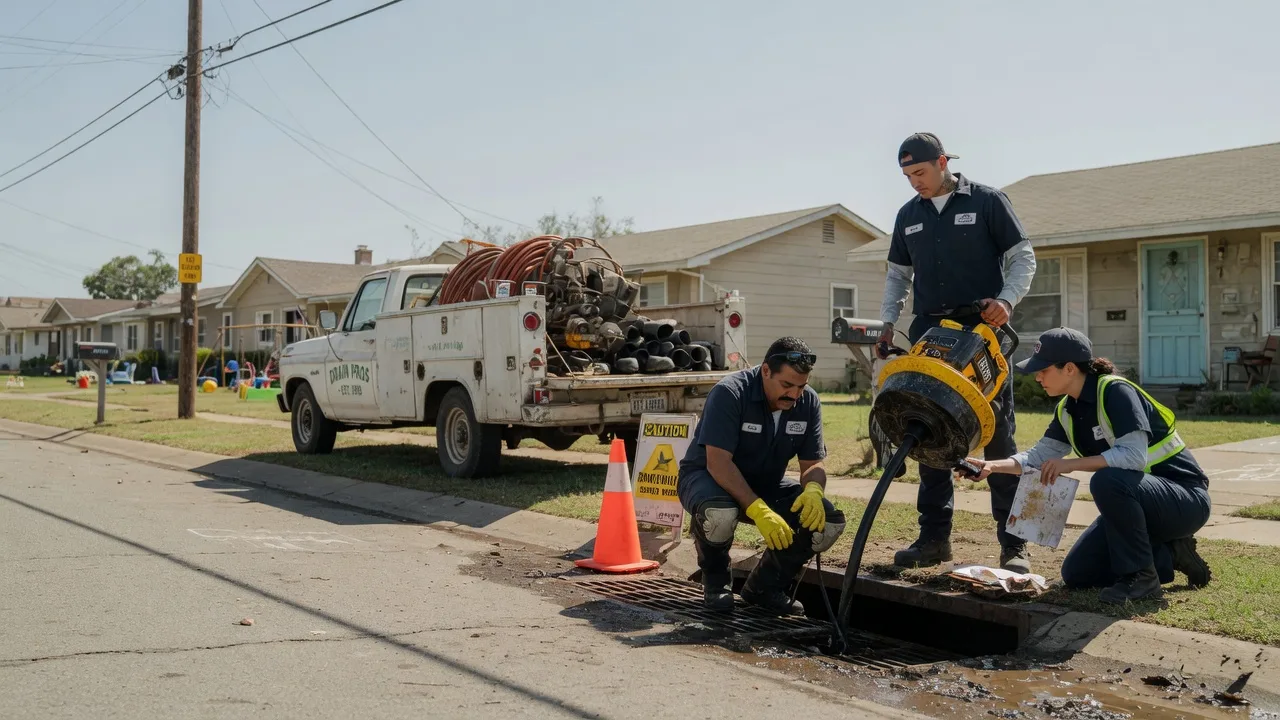 Drain Cleaning in Parrott, GA near me
